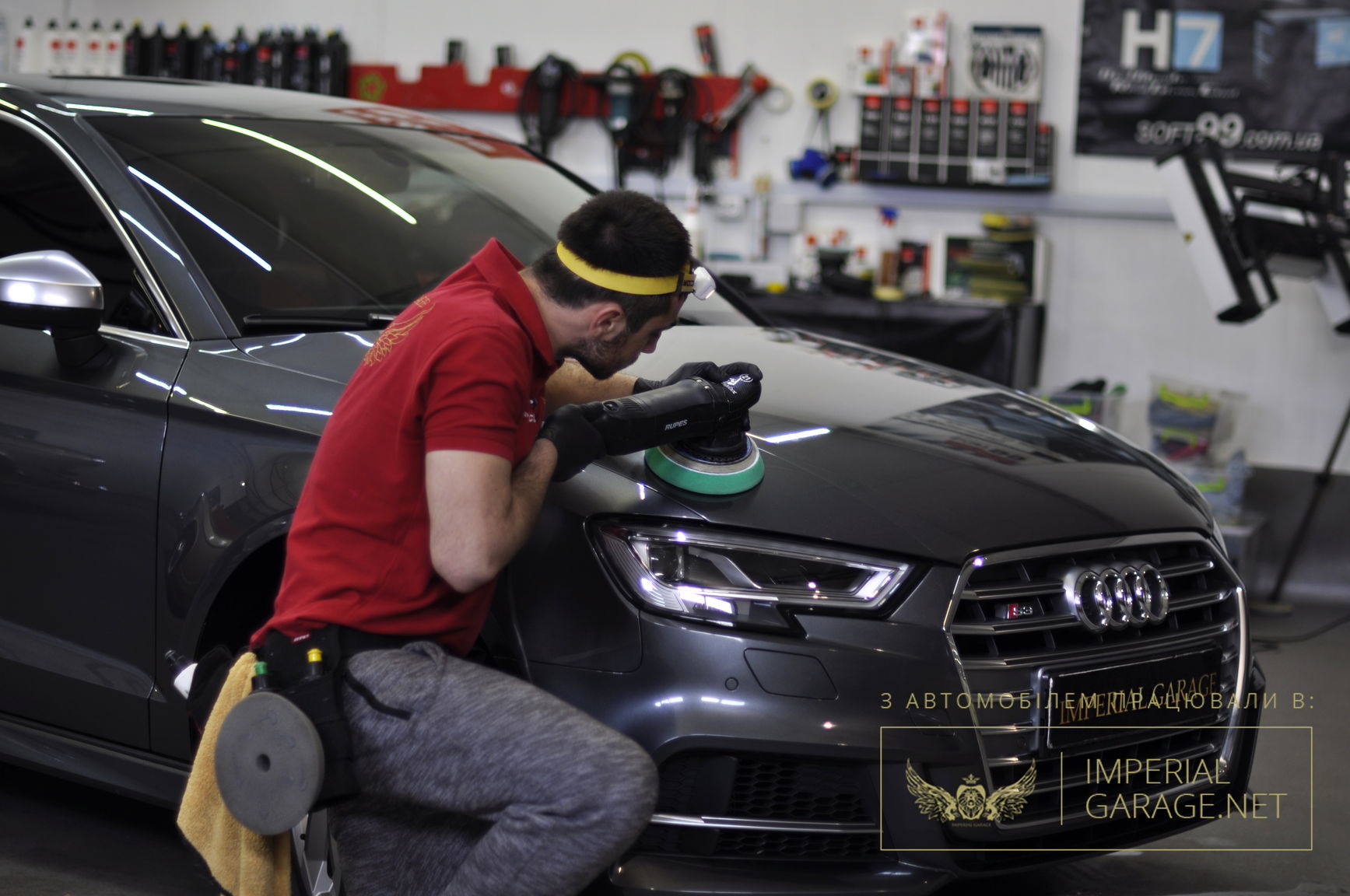 Поліровка Audi RS3
